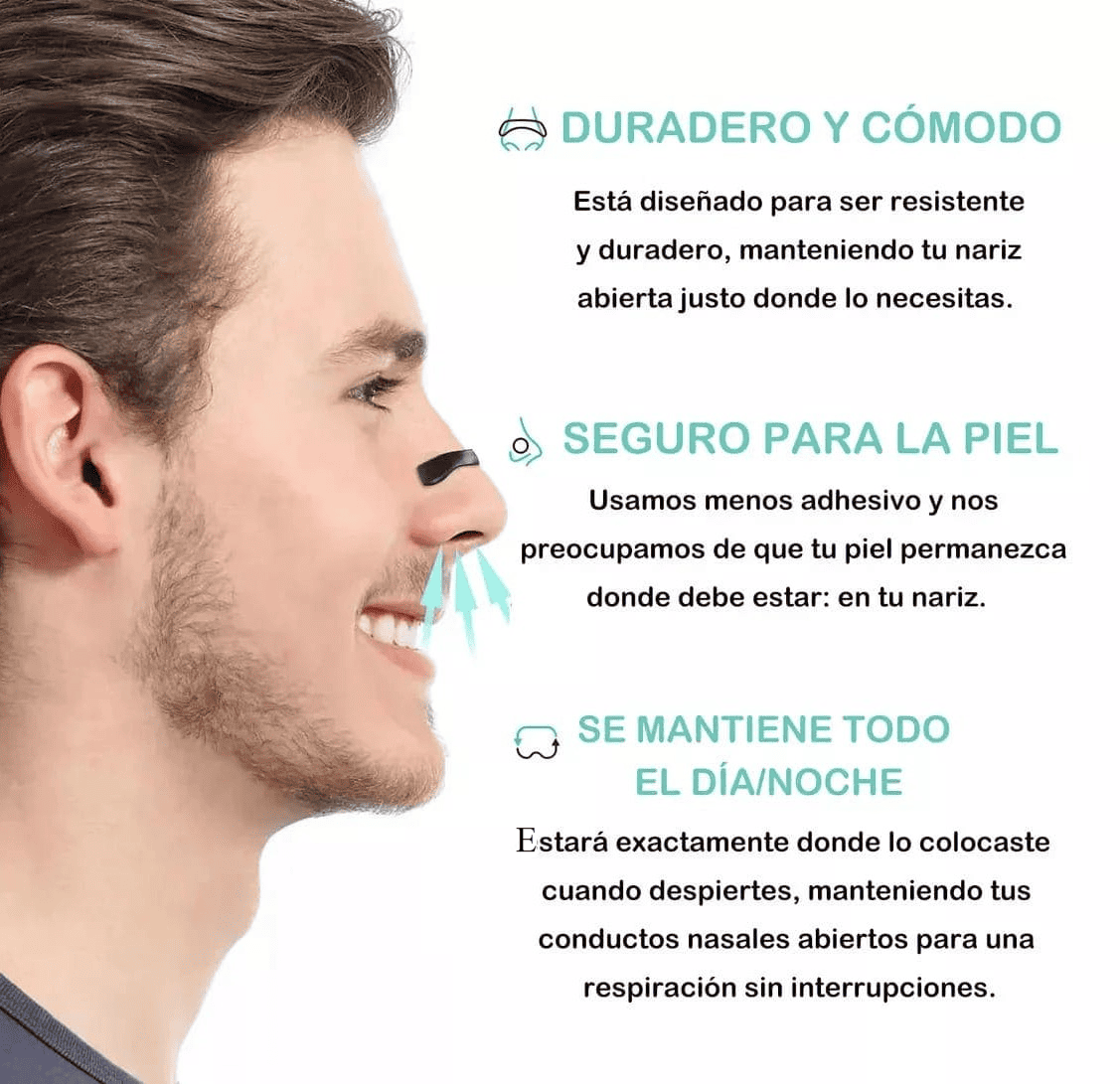 SnorFree™ Respiración fluida y descanso profundo desde la primera noche